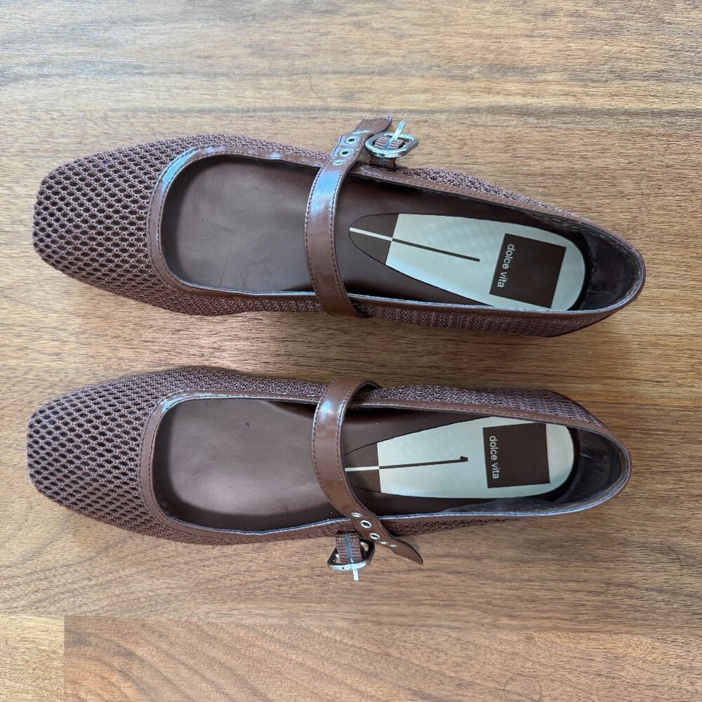 Brown Dolce Vita Flats